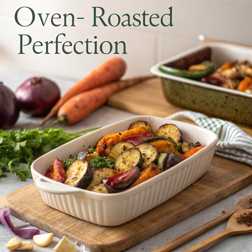 baked vegetables recipe – oven roasted perfection image 1