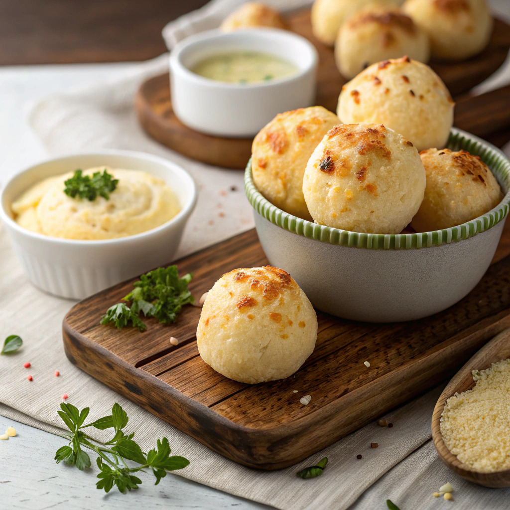 brazilian cheese bread recipe – pão de queijo chewy perfection image 1