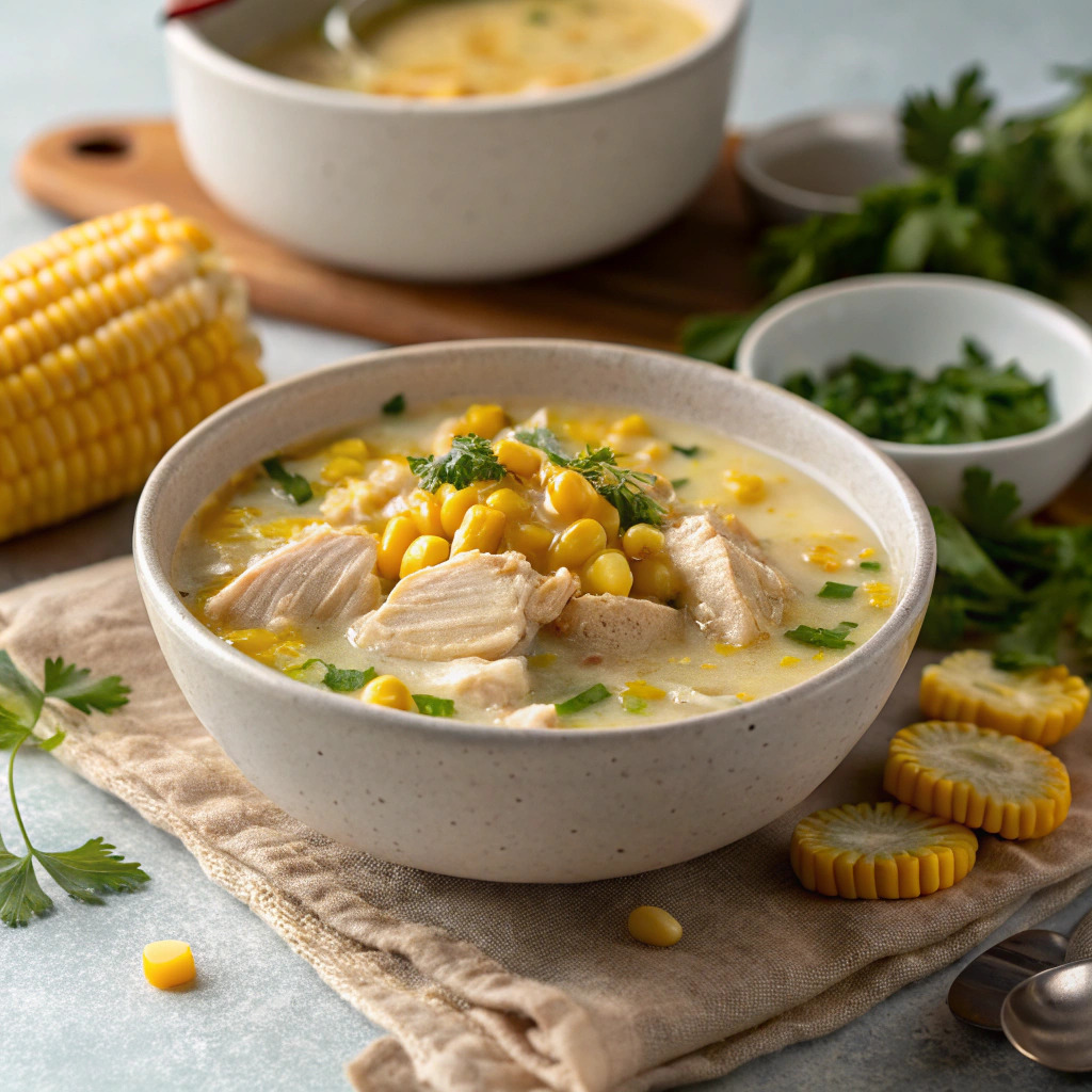 Chicken Corn Soup Recipe – Creamy and Comforting chicken corn soup recipe – creamy and comforting image 1