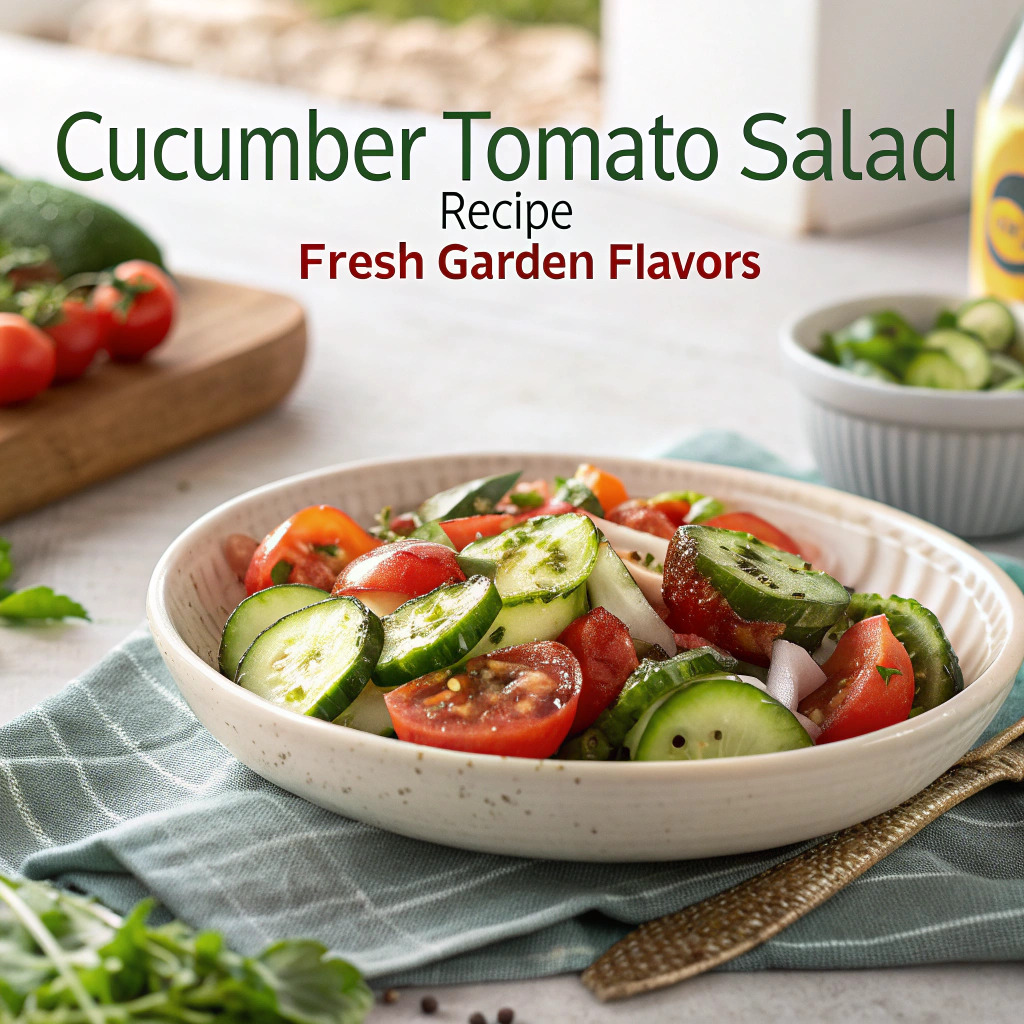Cucumber Tomato Salad Recipe – Fresh Garden Flavors cucumber tomato salad recipe – fresh garden flavors image 1