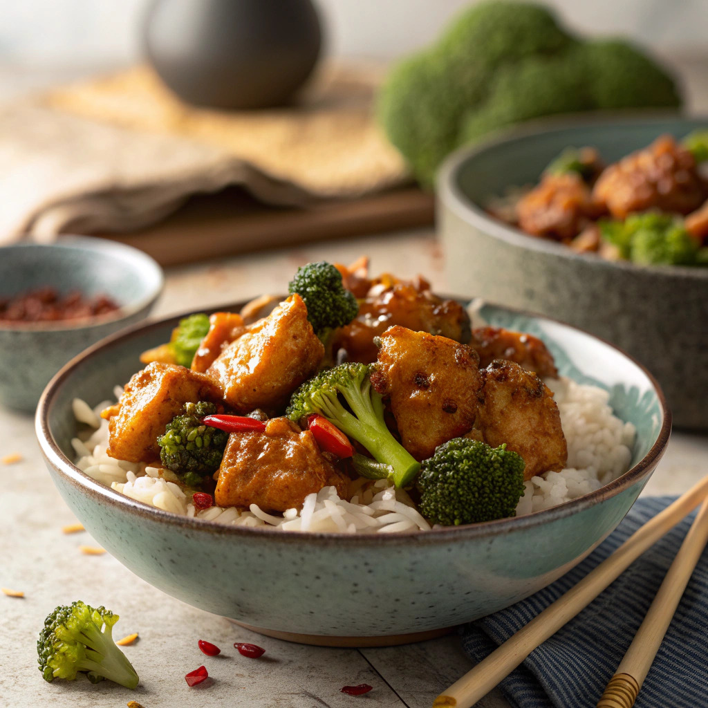 easy general tso chicken recipe – crispy and sweet spicy image 1