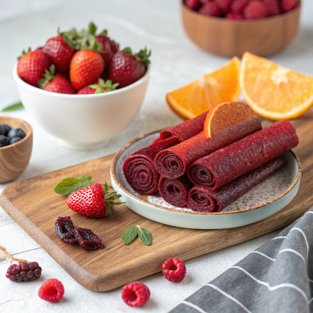 fruit leather recipe – homemade healthy snack image 1