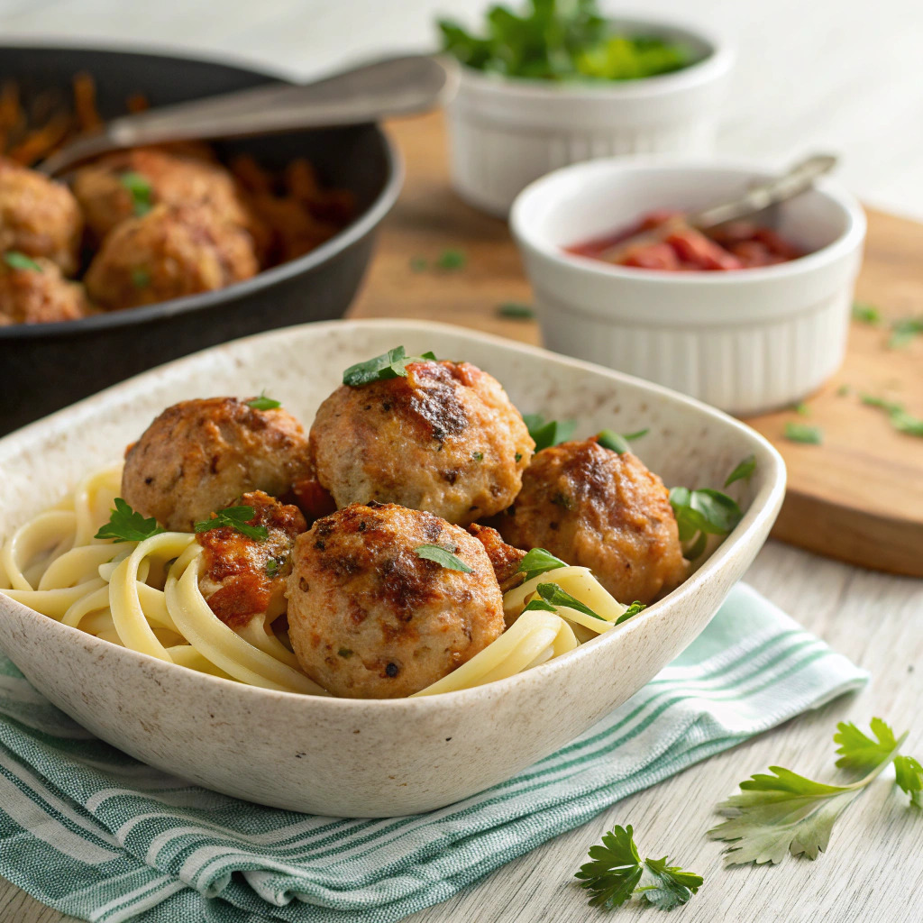 ground chicken meatballs recipe – lean and flavorful image 1