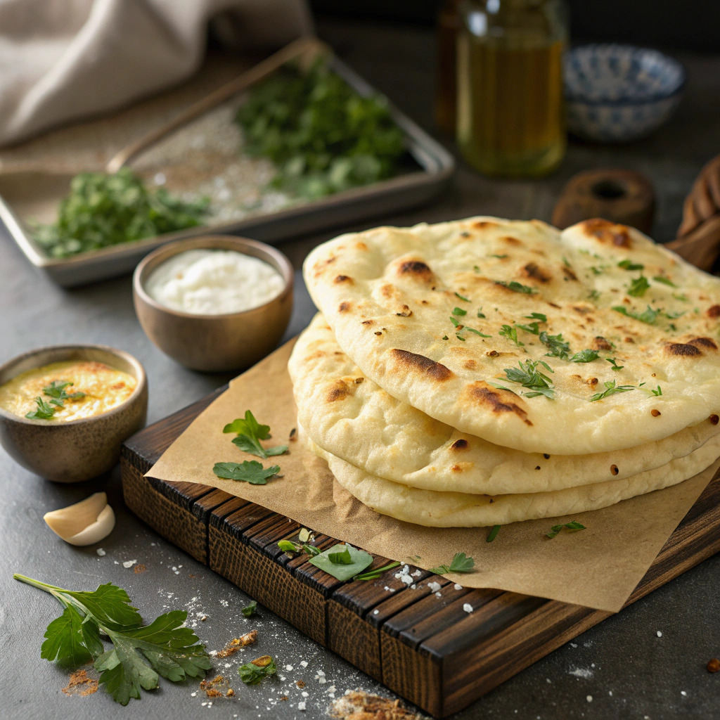 naan bread recipe – soft, fluffy, and buttery image 1