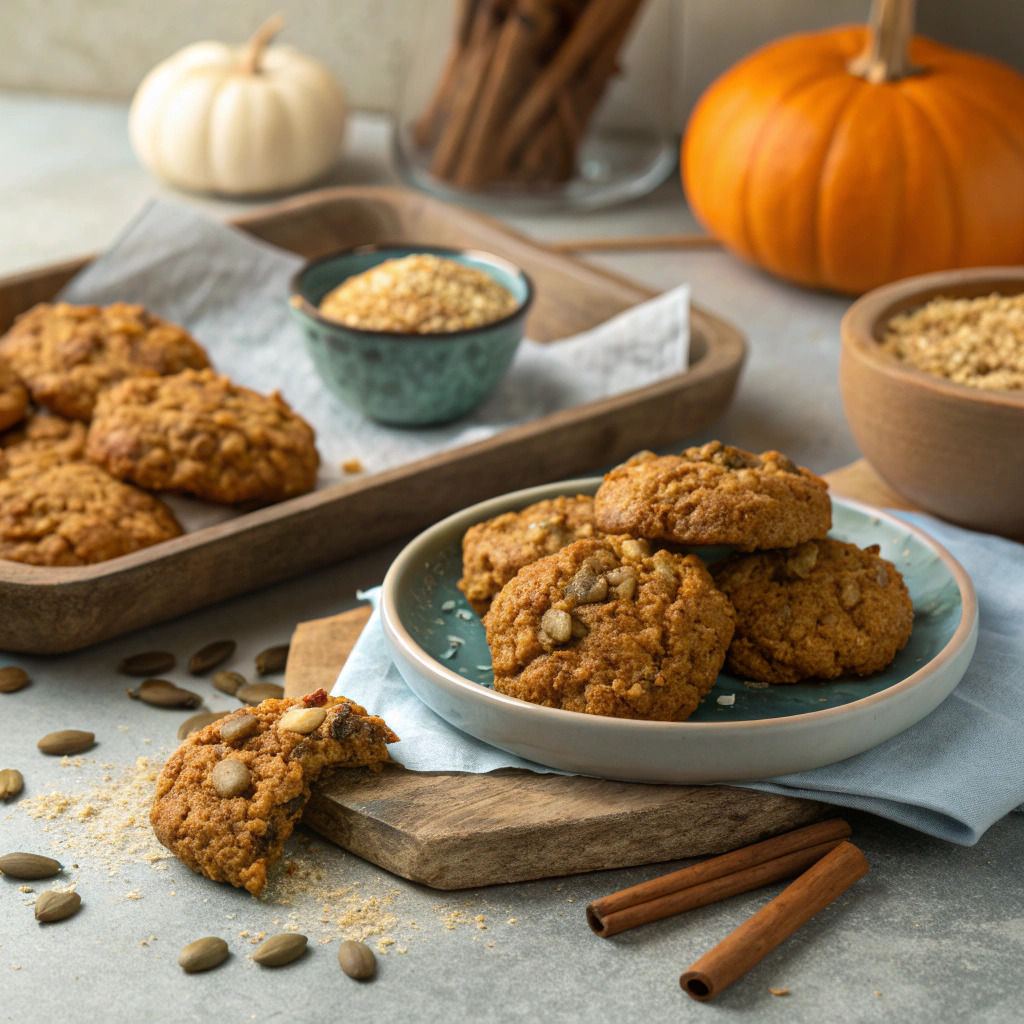 pumpkin oatmeal cookies recipe – soft and spiced image 1