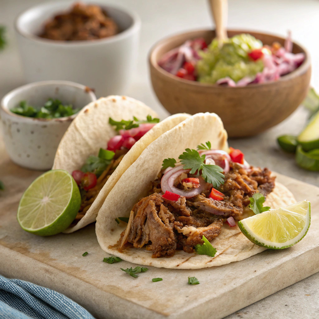 slow cooker carnitas recipe – crispy pulled pork image 1