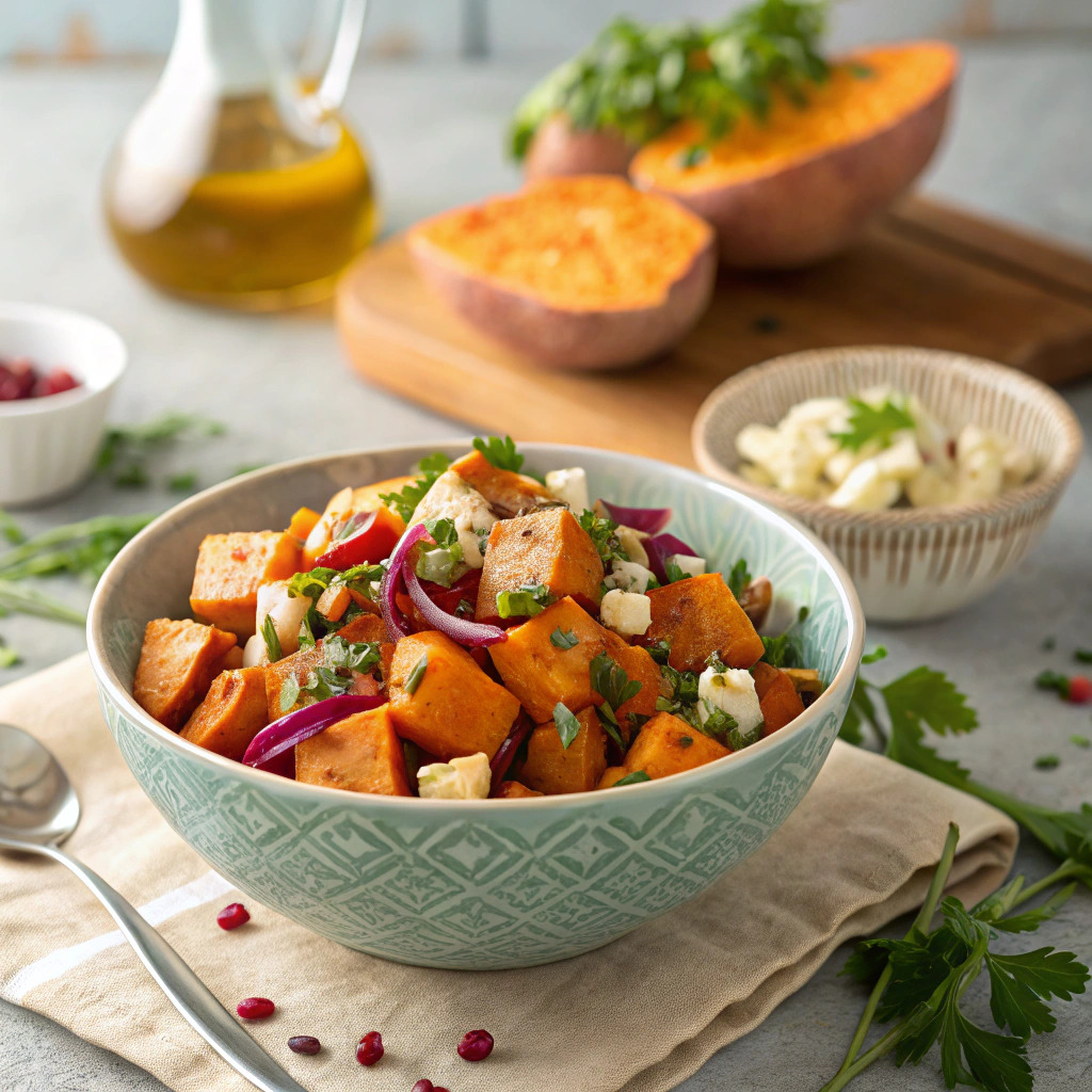 sweet potato salad recipe – a twist on the classic image 1